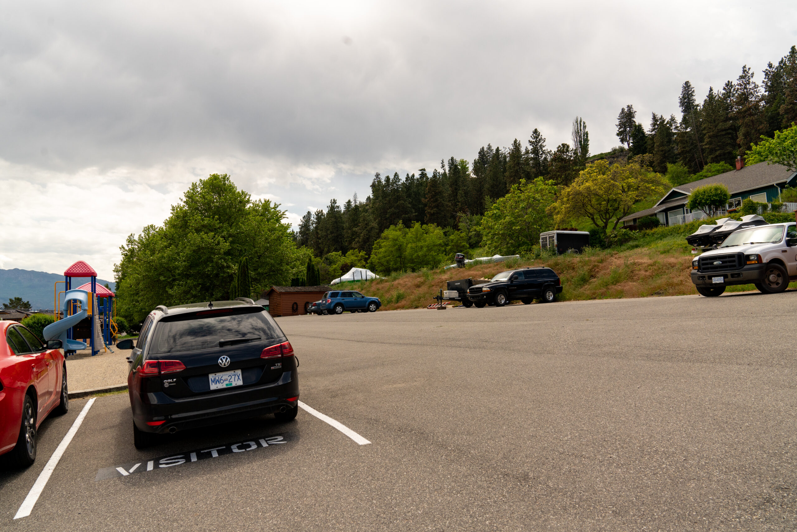 Casa Loma Controlled Overflow Parking Kelowna Resort