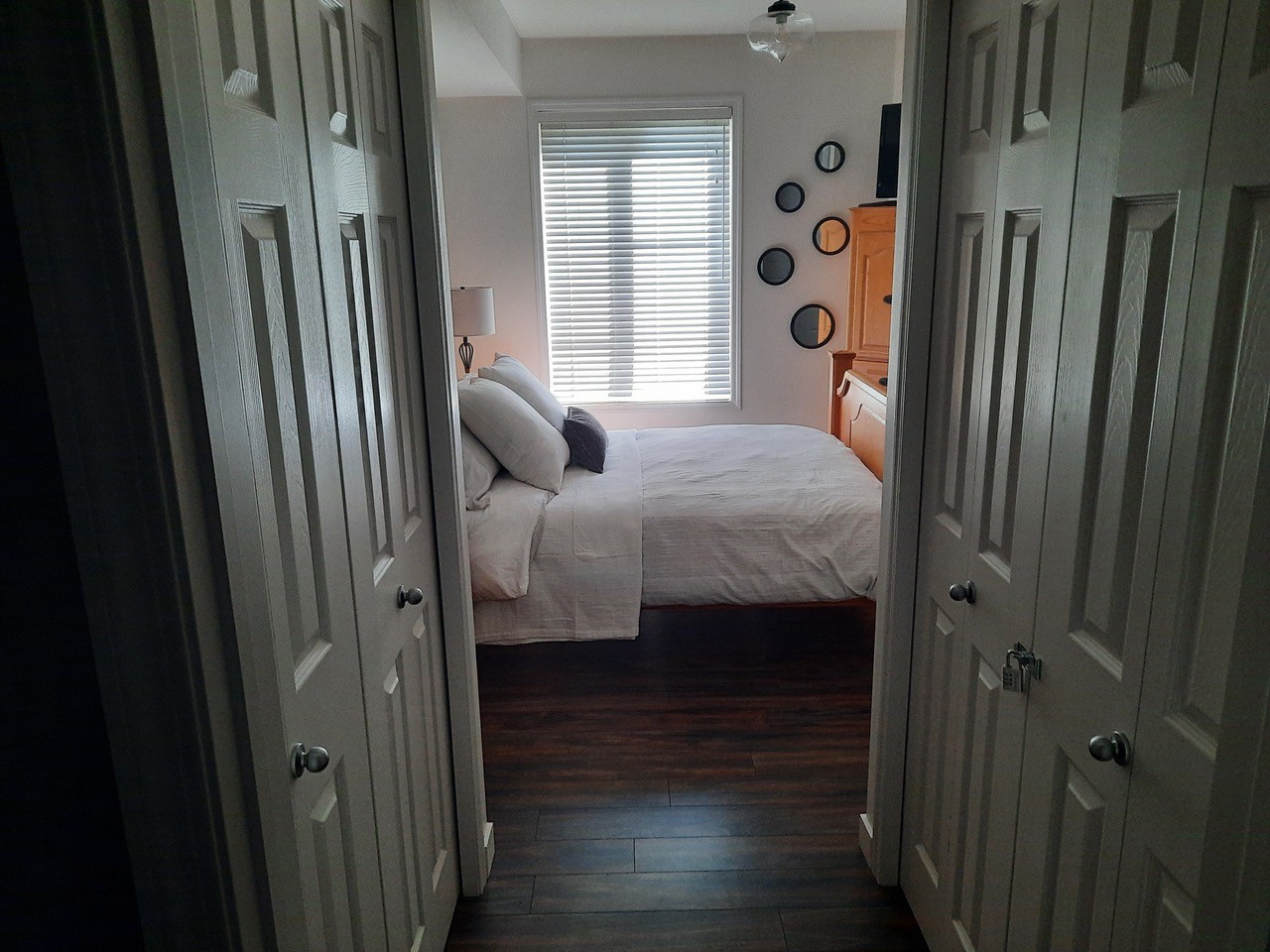 Main bedroom closets Kelowna Resort